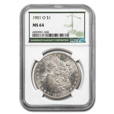 1901-O Morgan Dollar MS-64 NGC (Green Label) | eBay
