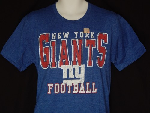 New York Giants Herren T-Shirt Gr. Small blau Football Vintage Grafik NEU NYG - Bild 6 von 8