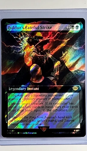 2023 MTG Magic the Gathering LOTR Extended Surge Foil Isildur's Fateful Strike