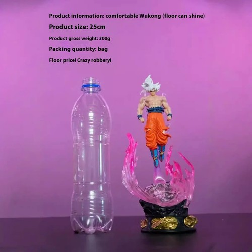 Goku Super Saiyan Action Figure Dragon Ball 24 CM Statuetta Collezione Anime PVC - Foto 3 di 7
