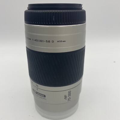 SONY α230DSLR-A230 MINOLTA75-300 4.5-5.6 Minolta AF 75-300mm f4.5-5.6 D Lens 75-300/4.5-5.6 Sony Silver | eBay