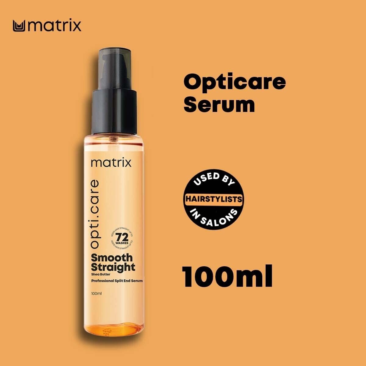 Matrix Opti Care Smooth Straight Professional Split End Hair Serum Shea butter