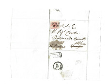 FRANCOBOLLI lettera Antichi Stati LOMBARDO VENETO