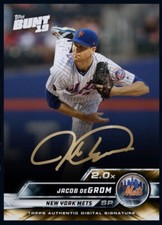[DIGITAL CARD] Topps Bunt 2019 JACOB deGROM - TIER 5 GOLD SIG BASE AWARD, METS