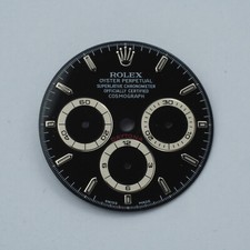 Rolex Face Dial Daytona Men's Watch 16528 Black Top Condition (?? 57)