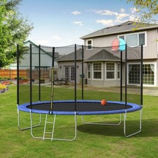 sportspower 12ft folding trampoline