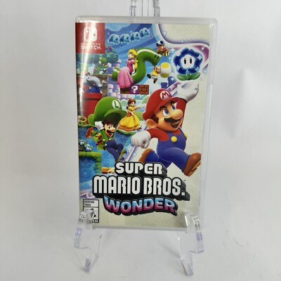 SUPER MARIO BROS.WONDER【パッケージ盤】【新品未開封品】 Super Mario Bros Wonder - Nintendo Switch | eBay