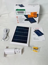 Solar Power Panel for Blink Outdoor, XT and XT2 Camera Charger - 1 Pack-White