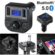 Handsfree Wireless Bluetooth Car Kit FM Transmitter USB Charger Radio MP3 Player