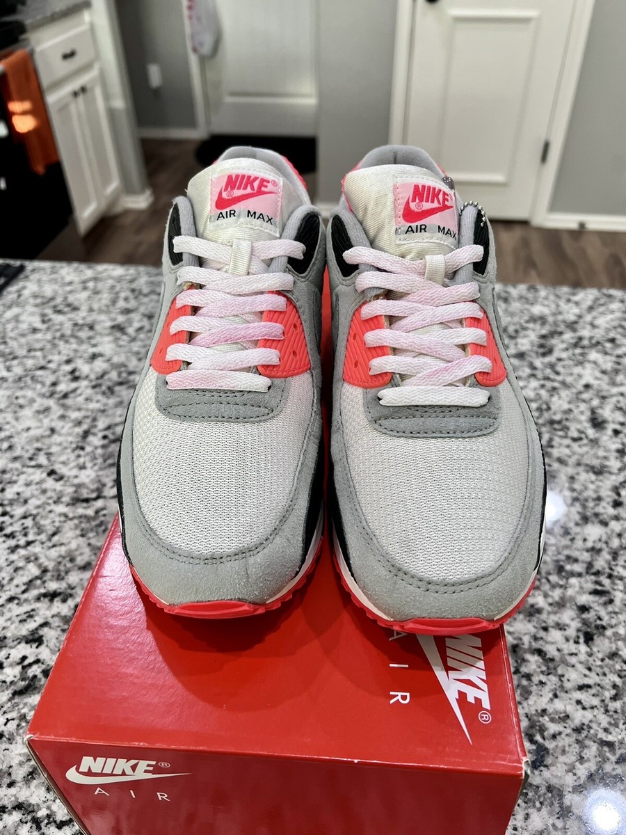Nike AIR MAX Ⅲ CT1685-100 30cm Air Max 90 'Infrared' 2020 - Nike - CT1685 100 - white/black