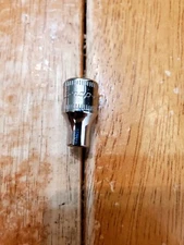 Snap On 1/4" Drive 5MM 6PT Metric Shallow Chrome Socket TMM5