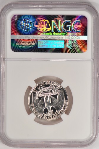 1957 Washington Quarter Proof NGC PF 68 CAMEO PR68CAM Frosty Coin 25C - Picture 2 of 2