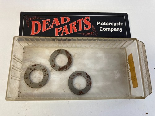 Harley NOS Aermacchi 47537-61PA thrust washer shims Quantity 3 - 第 1/1 張圖片