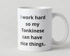 Tonkinese Cat Coffee Tea Mug Funny Gift For Her Him Them