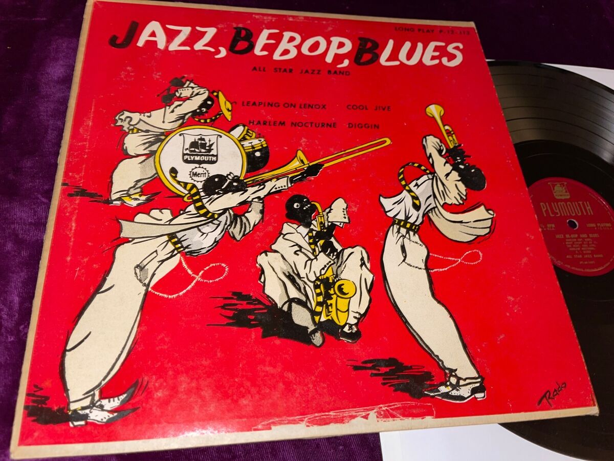 RARE 1953 ALL STAR JAZZ BAND - JAZZ, BEBOP, BLUES VG+ RARE 1953 ALL STAR JAZZ BAND - JAZZ, BEBOP, BLUES VG+