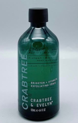 Crabtree & Evelyn illuminante e idratante tonico esfoliante 4,4 fl oz nuovo