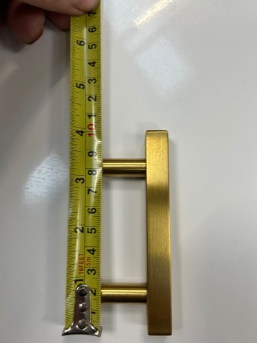 Brass Cupboard door handles pulls box of 10 - Picture 8 of 10