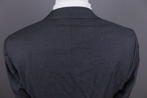 CANALI Super 120's Wool Gray Two Button Blazer Sport Coat Size 54 / XL - Picture 12 of 17