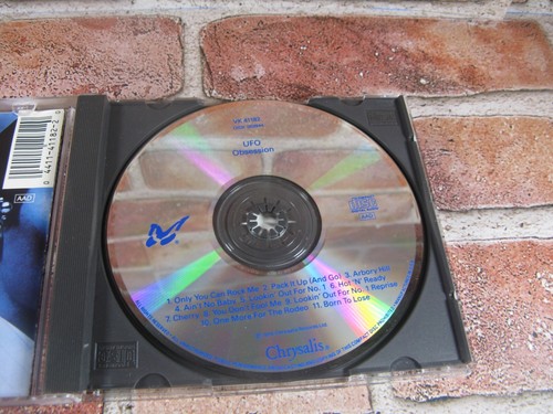 UFO - Obsession CD 1999 Chrysalis Schenker MSG 70s Early Press OOP RARE - Picture 5 of 6