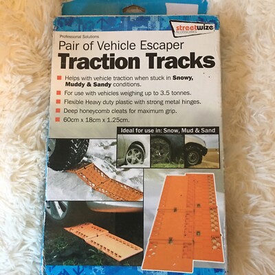 StreetWize Accessories pair of vehicle escaper Traction Tracks