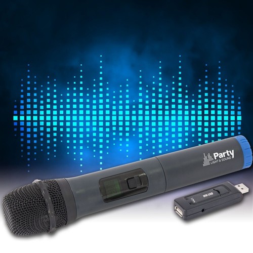 Pa Professionale Radio Microfono Sistema USB Stick Ricevitore Ufficio Conferenza