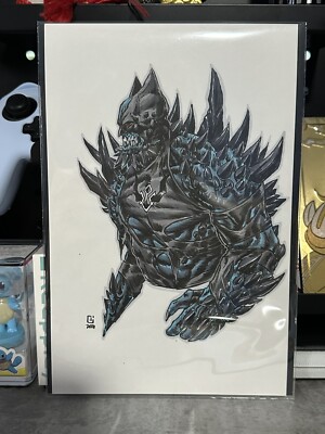 Devastator from Batman Who Laughs DC comics original art by Peejay Catacutan