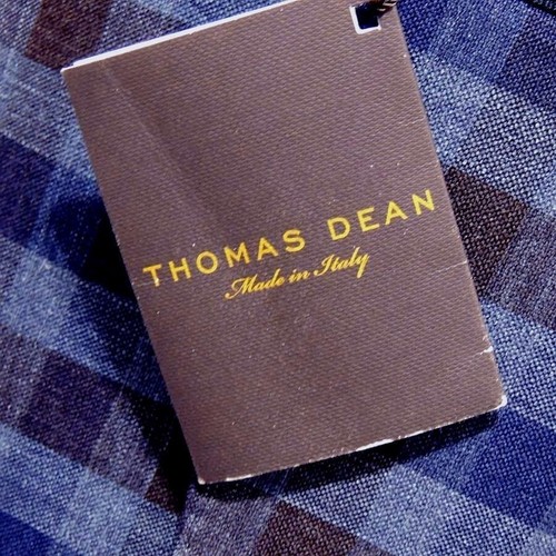 NWT Thomas Dean Italy Loro Piana Wool/Silk/Linen 3 Button Men's Blazer 46 XLT - Picture 7 of 7