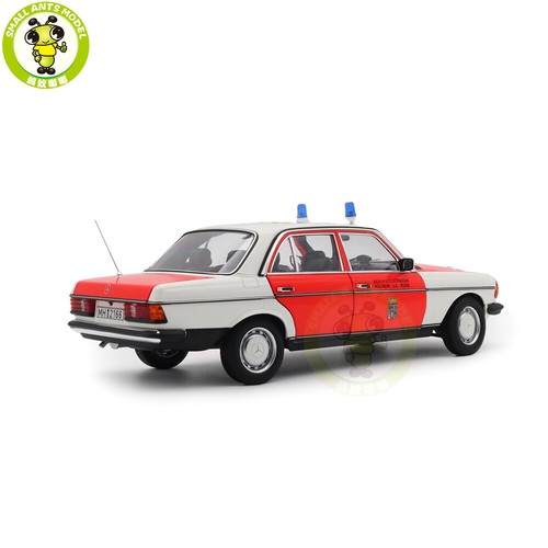 1/18 Mercedes Benz 200 1984 Norev 183834 Emergency Ambulance Diecast Model Car - Picture 4 of 15