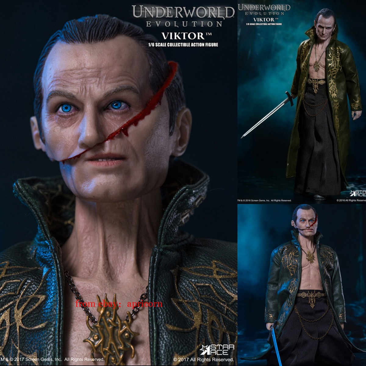 Star Ace Toys 1/6 アンダーワールド エボリューション ビクター Star Ace Toys SA0037D Underworld Vampire Elder Viktor 1/6