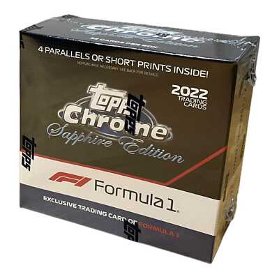 Topps Chrome Sapphire Edition Formula 1 Formel 1 Racing 2022, sealed - NEU & OVP