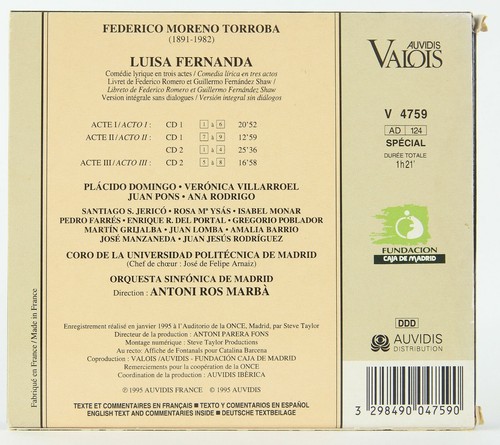 8-CD Opera & Classic Music Lot - Mozart Idomeneo, Torroba, Puccini, Yo-Yo Ma - Imagen 9 de 12