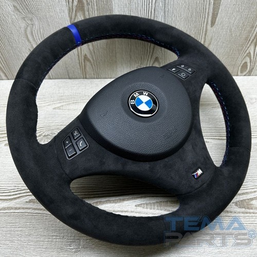 BMW E90 E92 E93 E84 E82 E87 M SPORT ALCANTARA STEERING WHEEL REFURBISHED OEM - Bild 4 von 4
