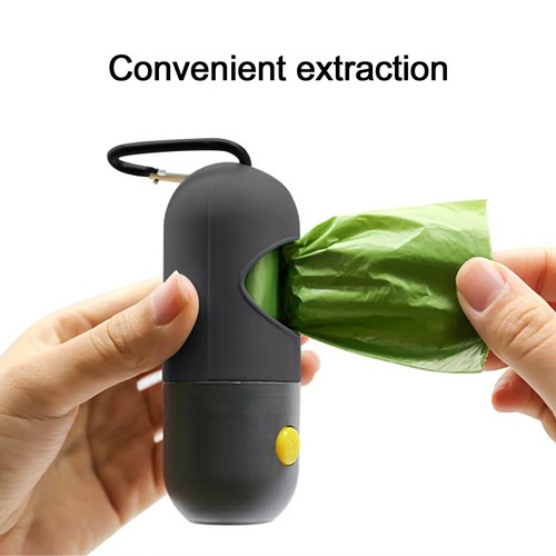 Dog Poop Bag Dispenser, Bag Holder, Includes 30 Bag Roll for Convenience, ... - Picture 3 of 4