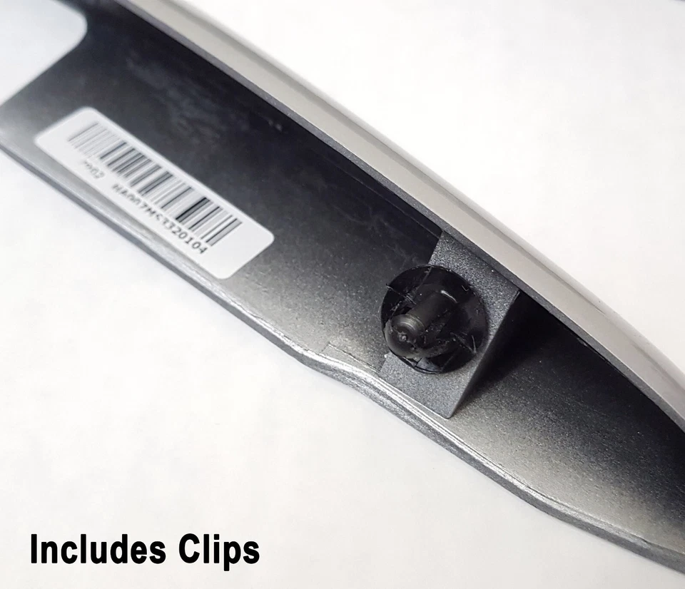 Peugeot 206 guarnição bota tampa traseira moldagem placa número tampa escotilha cor cinza - Imagem 4 de 4