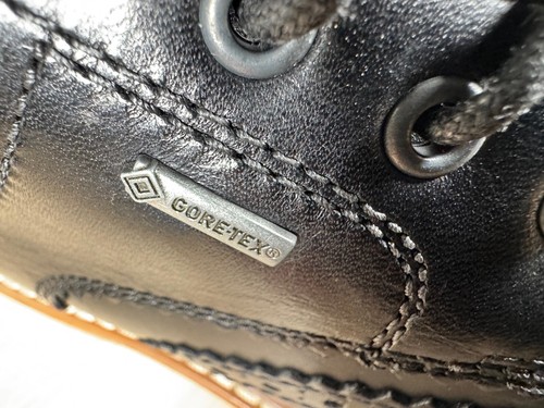 Clarks uomo DARBY RISE GTX PELLE NERA GORETEX impermeabile UK 8 - VESTIBILITÀ G - EU 42 - Foto 6 di 10
