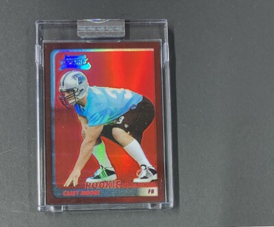2003 Bowman Chrome Red Refractor /235 Casey Moore #207 Rookie RC