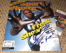 JEVON KEARSE SIGNED SPORTS ILLUSTRATED AUTOGRAPH FOOTBALL JSA TITANS THE FREAK