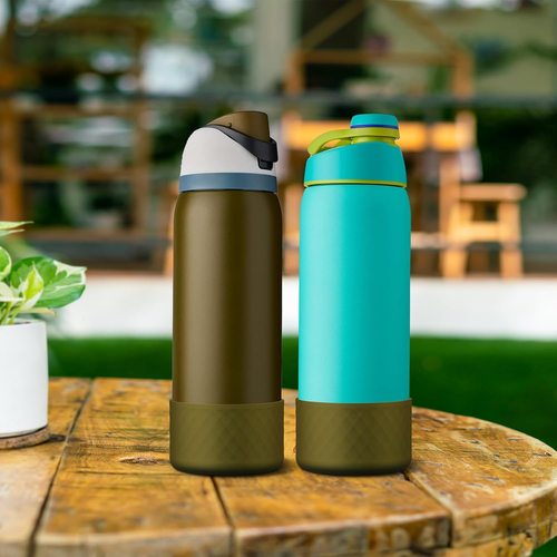 Silicone Water Bottle Boot for Owala 24Oz 32Oz 40Oz - Anti-Slip Protector 2PCS - Picture 7 of 12
