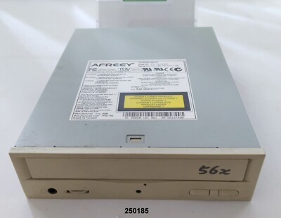 CD-Rom Drive / Afreey / CD-2056E / IDE / 5,25'' / 56x / weiße Blende / für PC