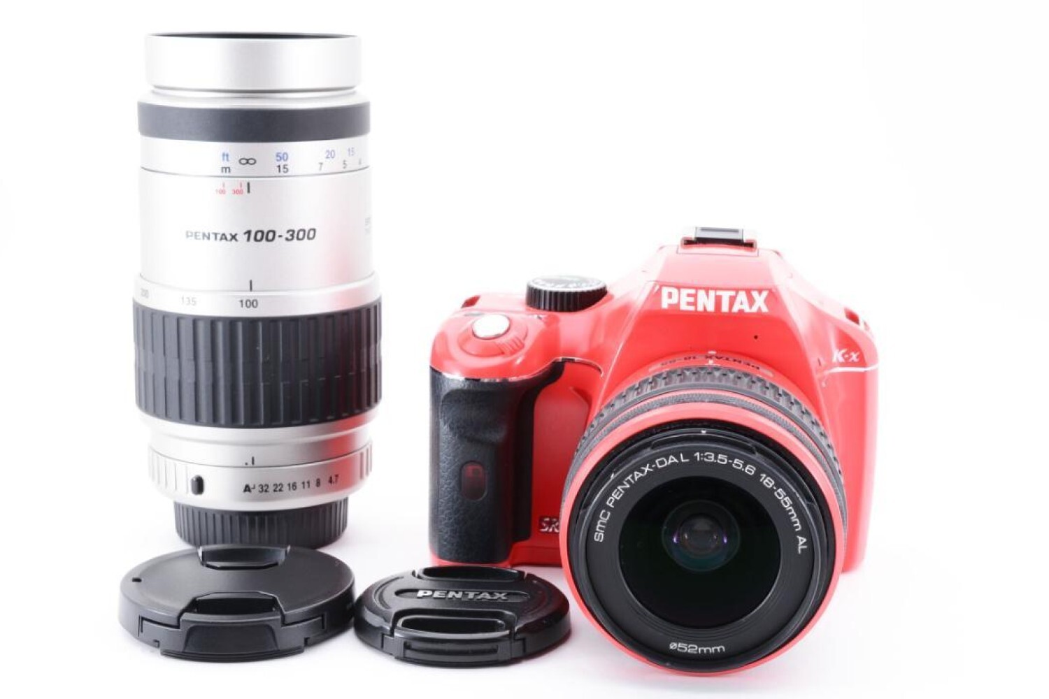 美品】ペンタックス PENTAX K-x レッド 18-55mm レンズキット