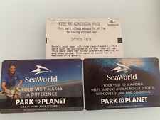 3 SeaWorld florida fast pass per infinity falls (ciascuno buono per 6 persone)