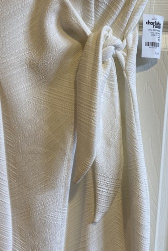 Charlotte Russe White Dress With Straps Size XS NWT - Picture 3 of 14