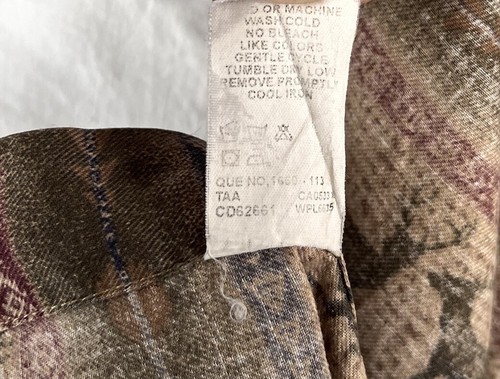 Vintage Woolrich John Rich Bros Shirt Men L Aztec Western Buck All Over Print - Picture 17 of 24