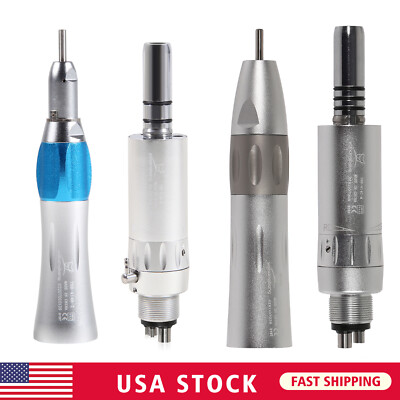 Dental Straight low Speed Handpiece Motor Inner water spray/External FDA