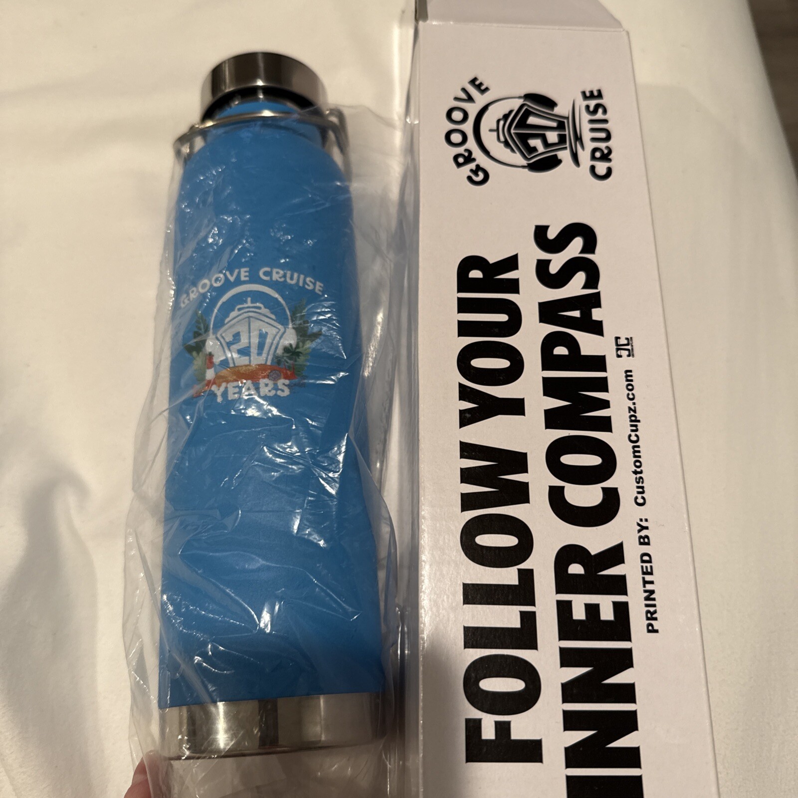 Groove Cruise 20th Anniversary Water Bottle
