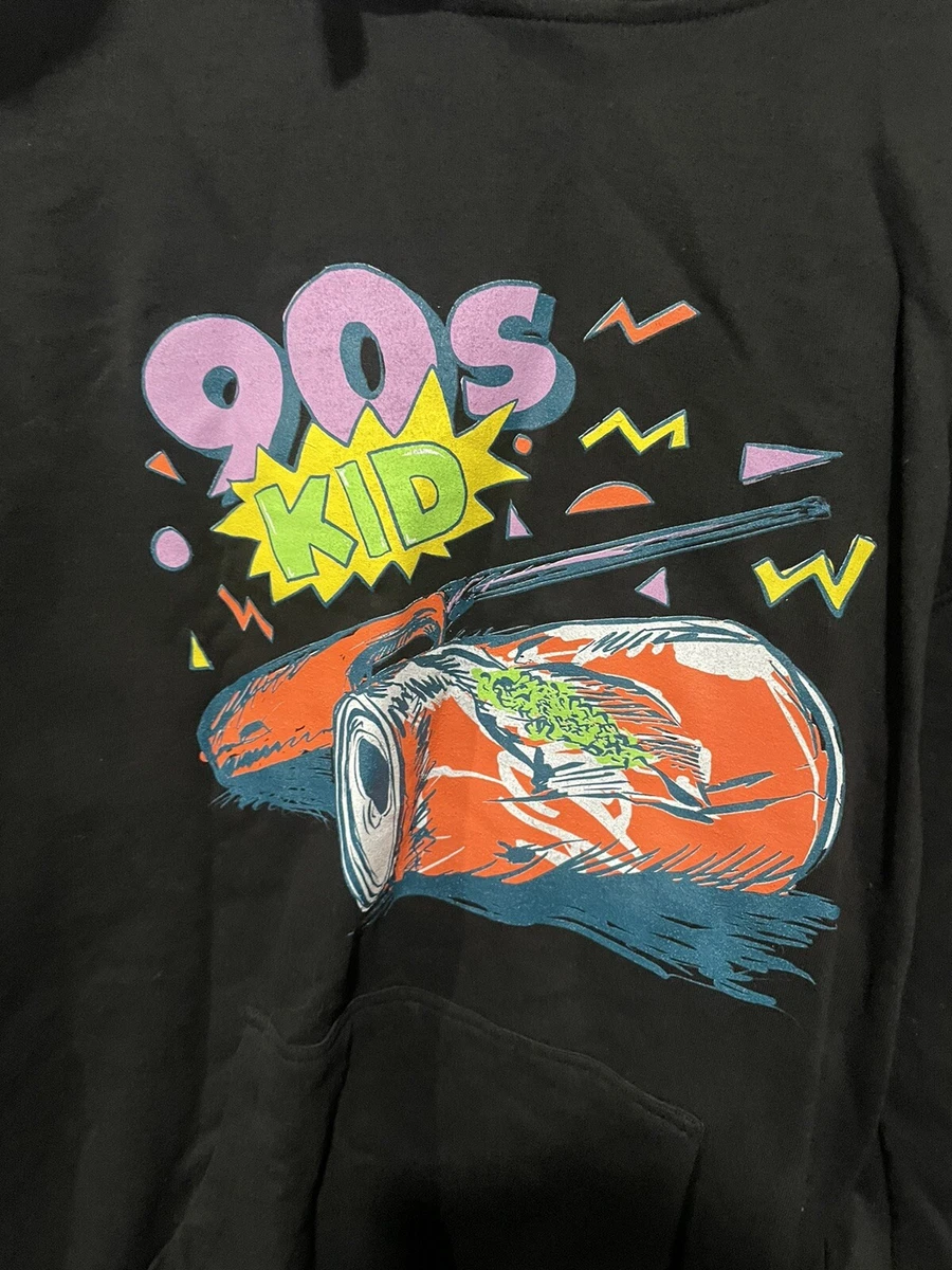 90s Kid FUNNY Throwback TBT Retro Vintage Hoodie Hooded Sweatshirt Men Women