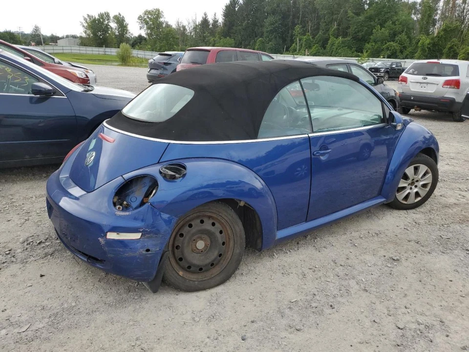 2008 Volkswagen Beetle 2.5L conjunto de motor de refrigeração ventilador único #000175 - Imagem 4 de 4