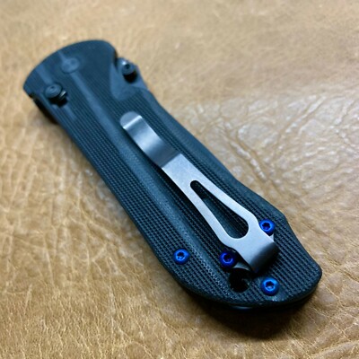 Titanium Screw set (NO KNIFE) for Benchmade 909 Stryker 3 color options