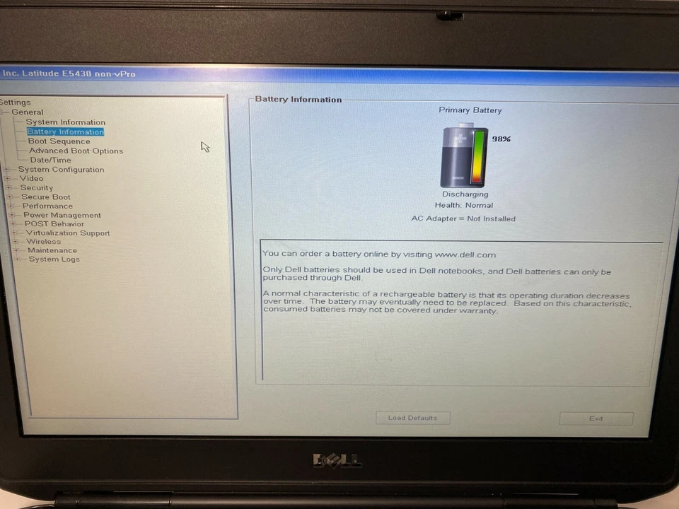 Dell Latitude E5430 Laptop 14" w Intel Core i3-3110M 2.40GHz 4GB RAM 320GB HDD - Image 3 of 4