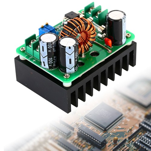 Boost Converter DC-DC 600W 10-60V to 12-80V Step-up Module Car Power Supply T371
